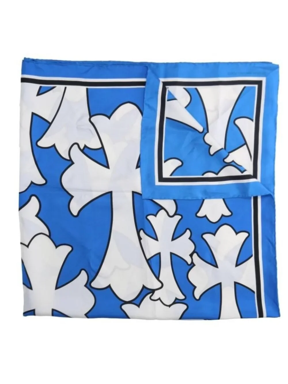 Chrome Hearts CH Scarf CH Plus Print Silk